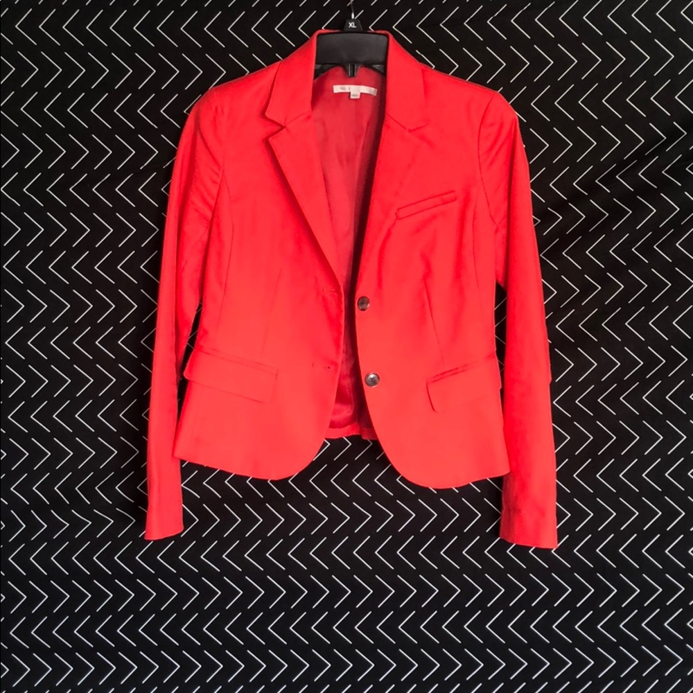 Red blazer